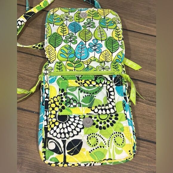 Vera Bradley mini hipster in limes up print - Picture 2 of 7